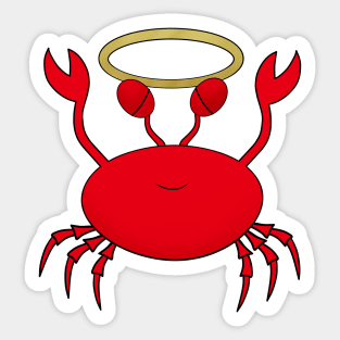 Holy crab Sticker